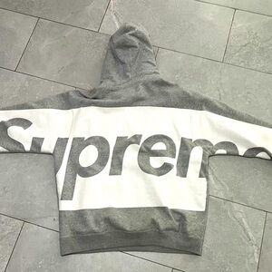 2021
Supreme Big Logo Hooded Sweatshirt 'Heather Grey' size L